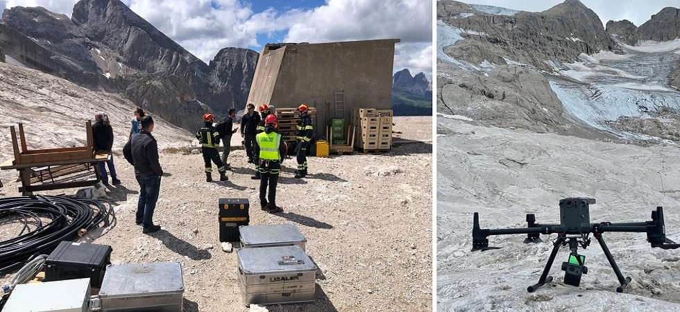 Marmolada, dopo la pioggia recuperati nuovi resti e attrezzatura degli alpinisti coinvolti nel crollo del ghiacciaio